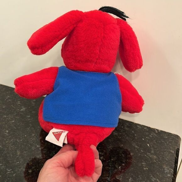 Vintage Dakin 1992 Clifford The Big Red Dog W/ ABC'S VEST 13" Plush - Picture 4 of 6